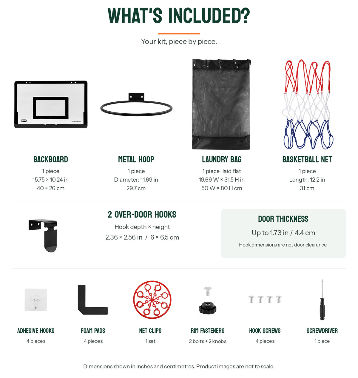 2-in-1 Basketball Laundry Hoop