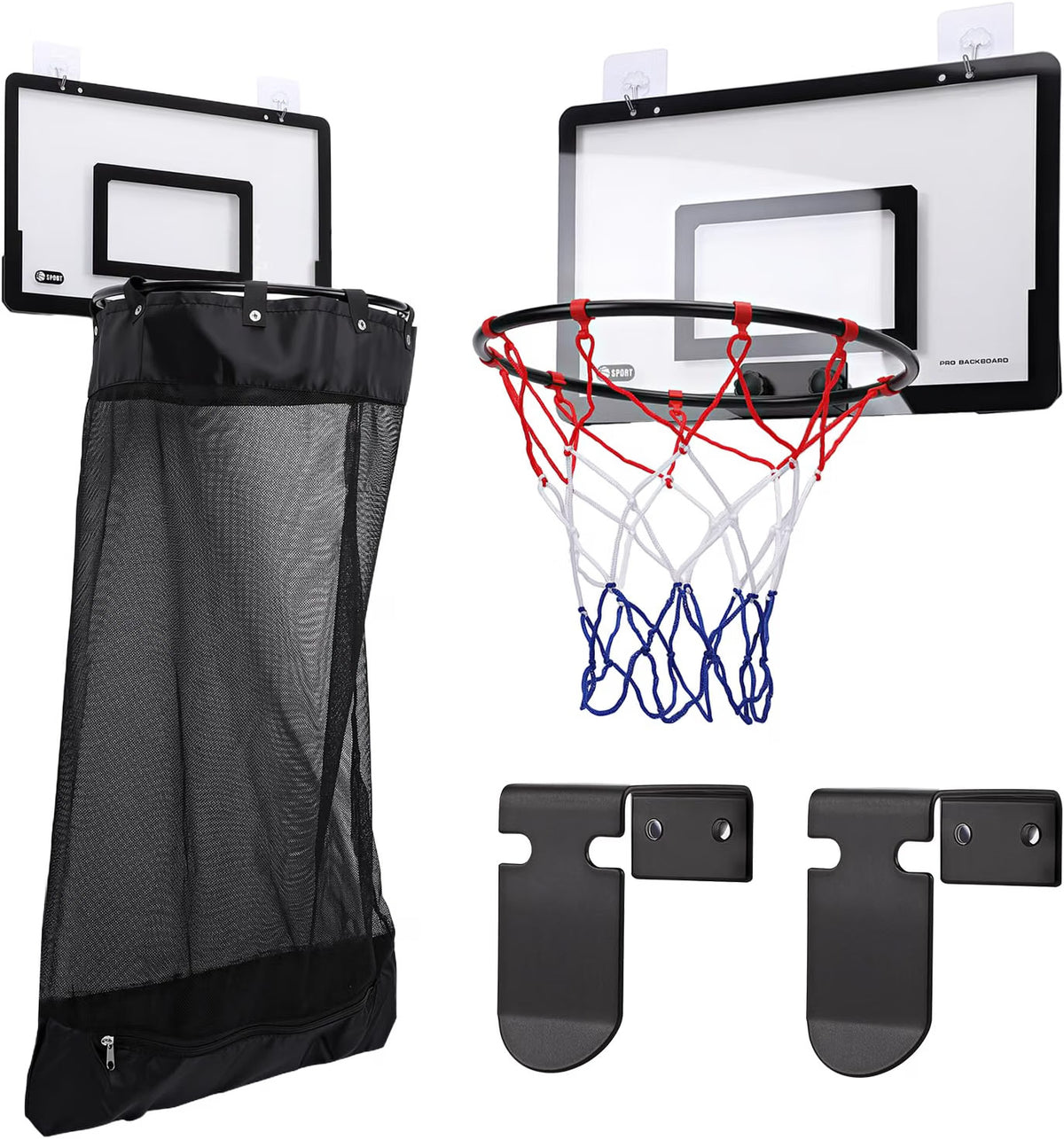 2-in-1 Basketball Laundry Hoop